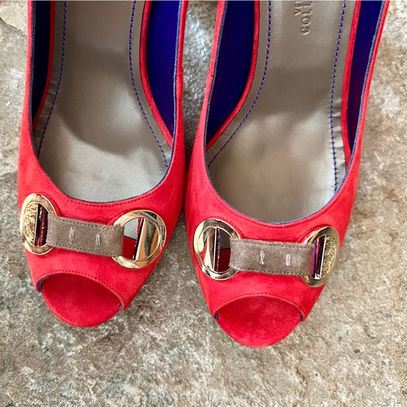 Versace Collection suede 38 1/2 - Picture 3 of 5